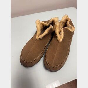 Mens Moccasin Slippers
